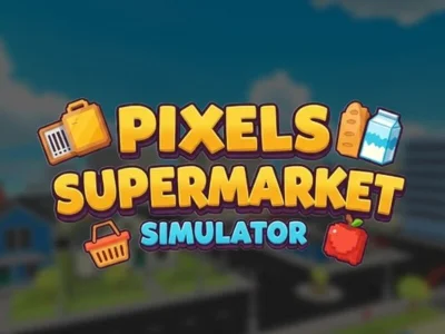 Hra Pixel Supermarket: Simulátor