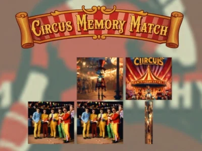 Hra Cirkus: paměťová shoda