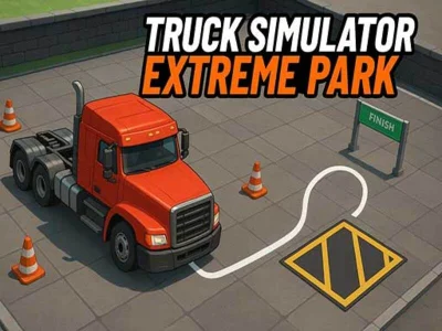 Hra Simulátor kamionu Extrémní parkování