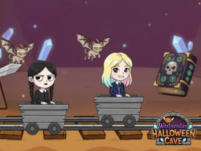 Hra Středa v Halloweenské jeskyni