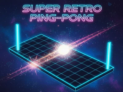 Hra Super retro ping pong