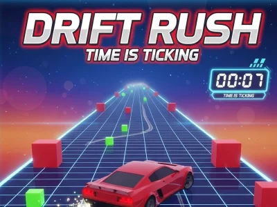 Hra Drift Rush: Čas plyne