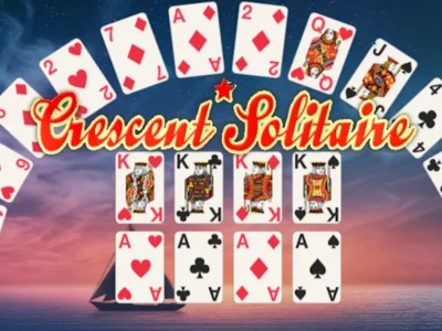 Hra Půlměsíc Solitaire