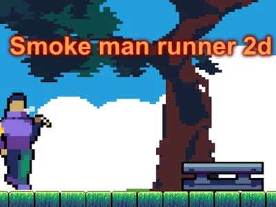 Hra Kouření muž běží 2d