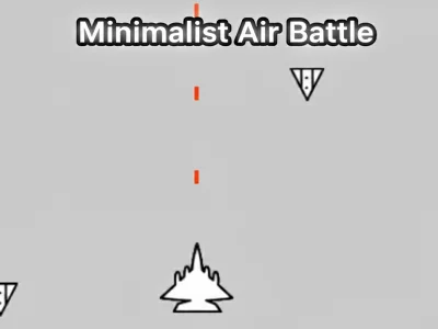 Hra Minimalistická letecká bitva