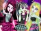 Hra Instagramová výzva: Monster High vs. Disney princezny