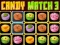 Hra Candy Match 3