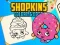 Hra Knižka na vybarvování Shopkins