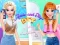 Hra Annie a Eliza DIY Vyšívání Šatů