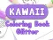 Hra Kawaii omalovánka s glitterem