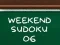 Hra Víkendové sudoku 06