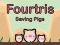 Hra Fourtris: Záchrana prasat