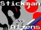 Hra Stickman proti mimozemšťanům