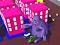 Hra Chaos ve městě Grimace Shake