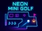 Hra Neonový minigolf
