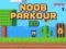 Hra Noob: Parkour 2D