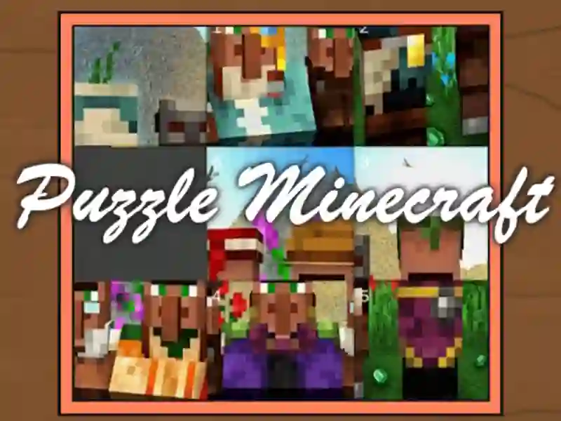 Hra Minecraft puzzle