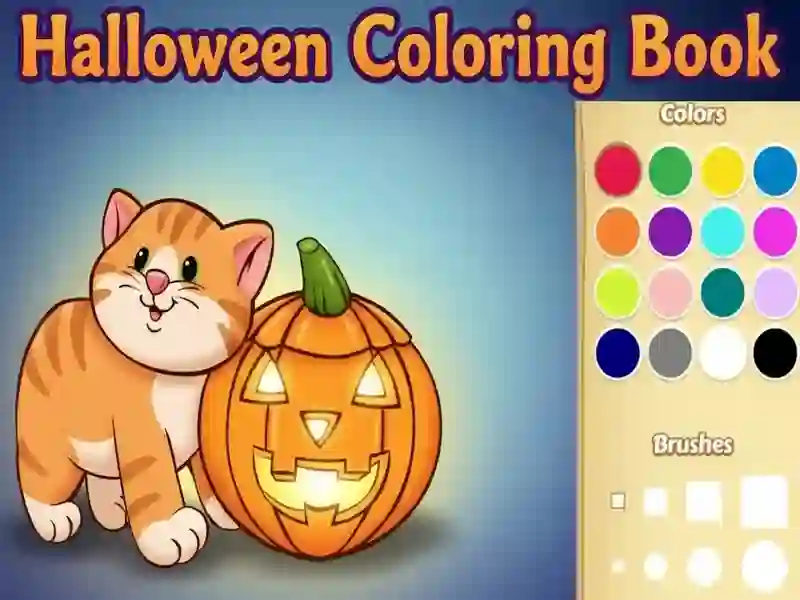Hra Omalovánky: Halloween Hra Omalovánky: Halloween