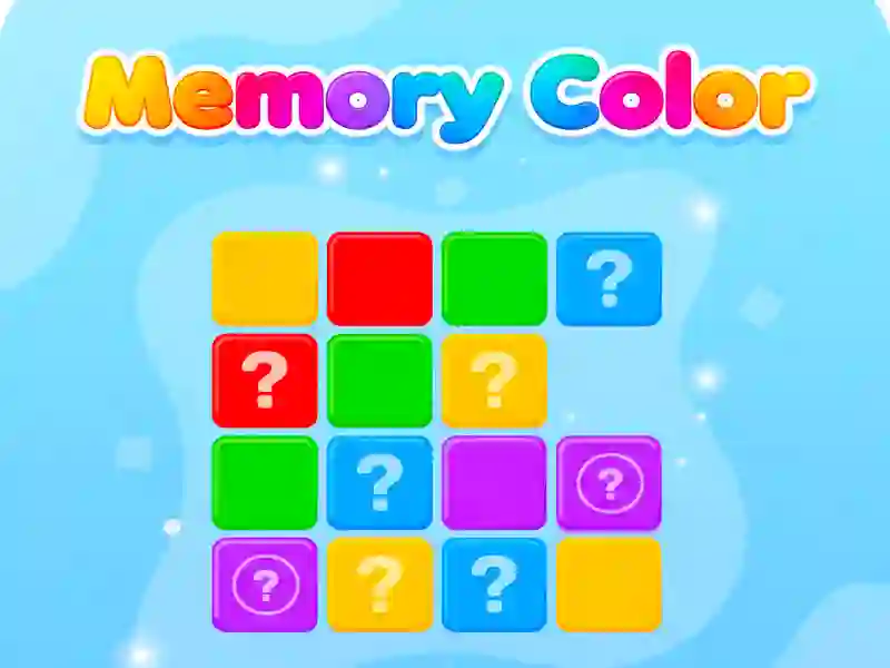 Hra Memory Color
