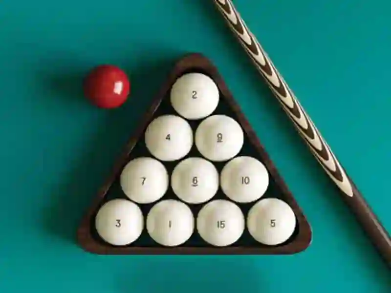 Hra Billiard 3D: ruská pyramida