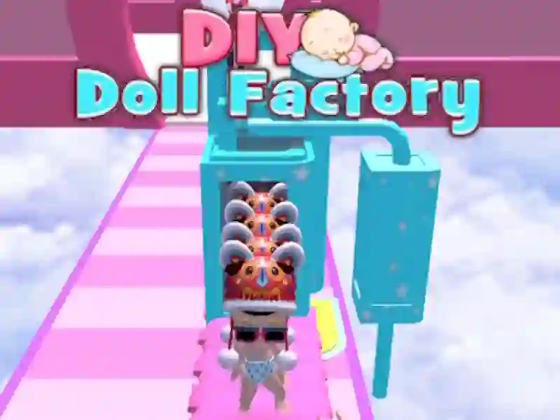 Hra DIY: Tovární panenky Hra DIY: Tovární panenky