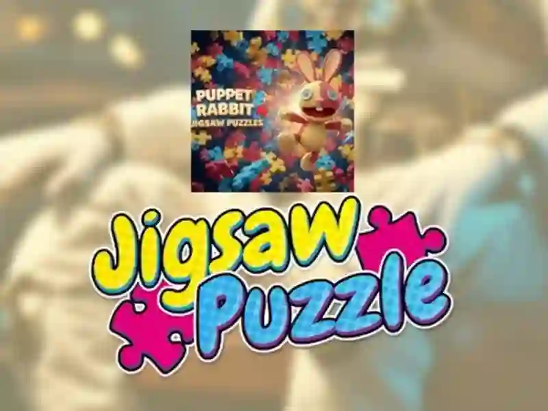 Hra Puzzle: Loutka králíka Hra Puzzle: Loutka králíka