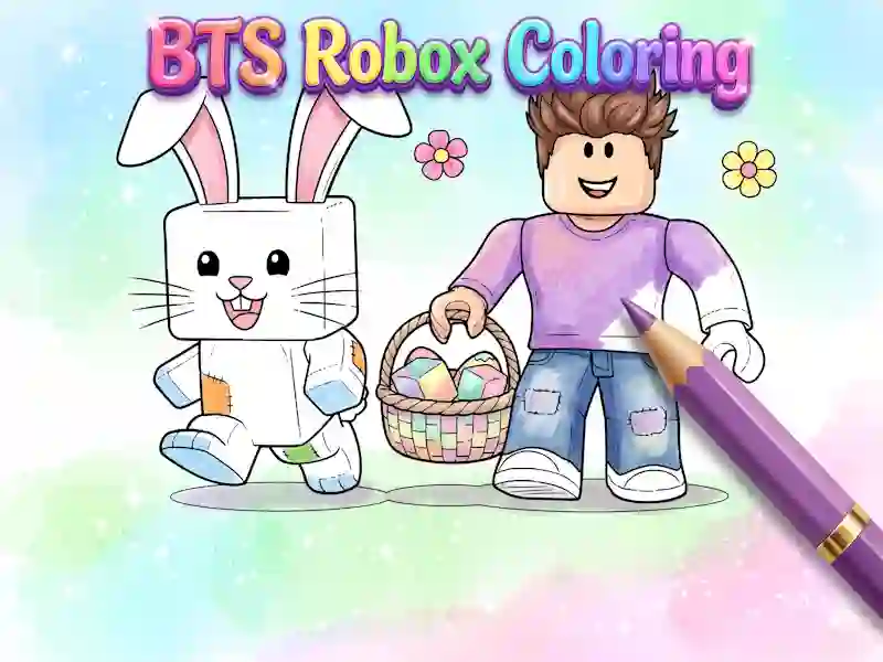 Hra BTS Roblox Coloring
