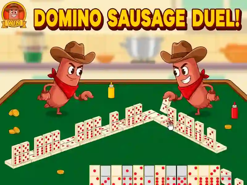 Hra Klobásové domino: Duel