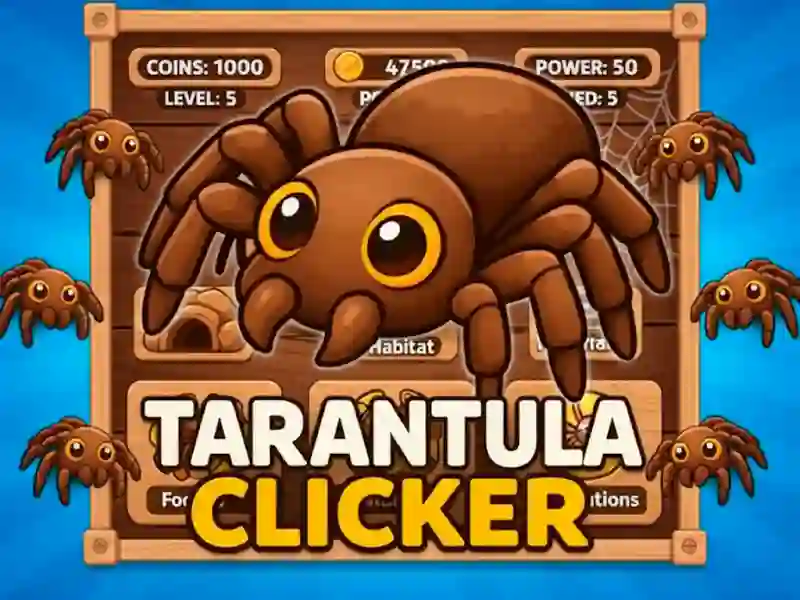 Hra Tarantule Clicker