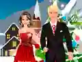 Hra Vánoční rande Barbie a Kena Hra Vánoční rande Barbie a Kena