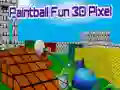 Hra Paintball Zábava 3D Pixel Hra Paintball Zábava 3D Pixel