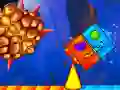 Hra Oheň a voda: Geometry Dash