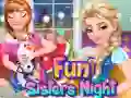 Hra Zábavná noc sester Hra Zábavná noc sester