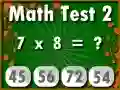 Hra Test z Matematiky 2 Hra Test z Matematiky 2