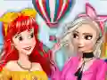 Hra Módní princezny a festival balónů
