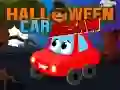 Hra Halloweenová skládačka s autem Hra Halloweenová skládačka s autem