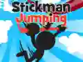 Hra Skákání Stickmanna Hra Skákání Stickmanna