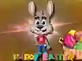 Hra Velikonoční hledání vajíček s králíkem