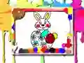Hra Velikonoční omalovánka