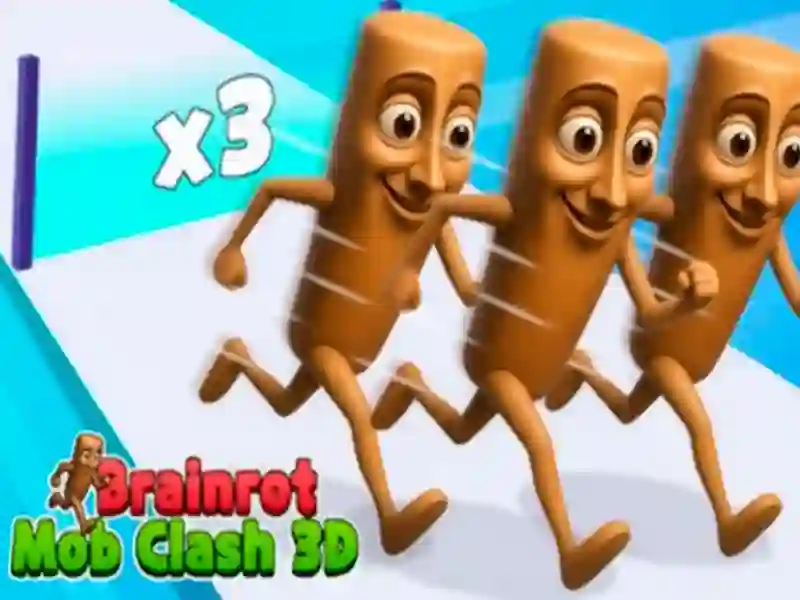 Hra Italský Brainrot: Mob Clash 3D