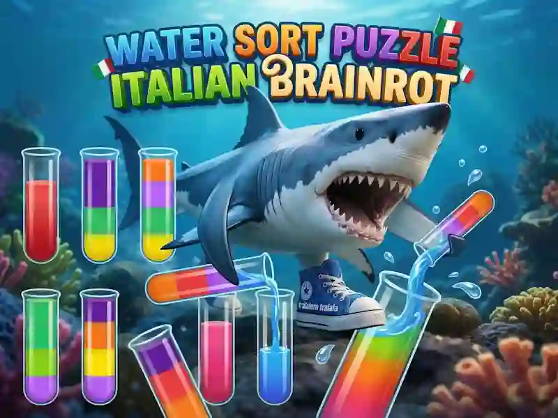 Hra Water Sort Puzzle Italian Brainrot