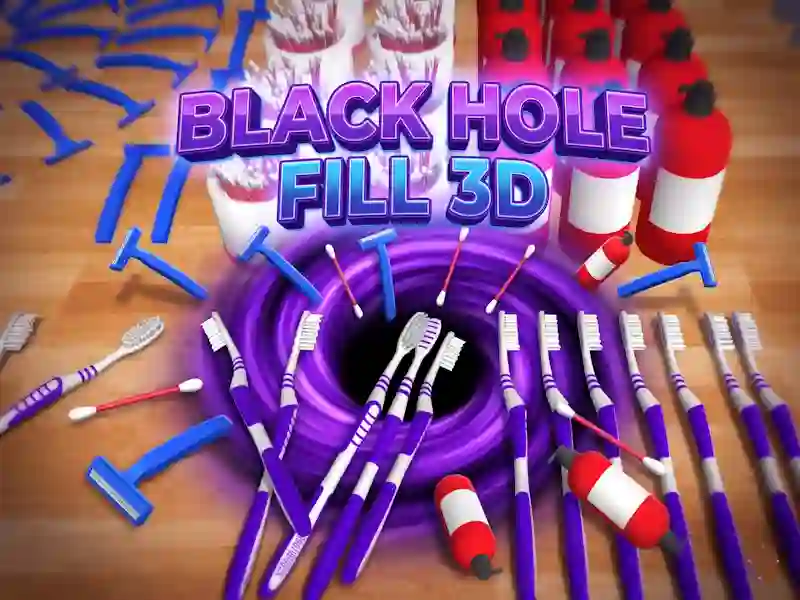 Hra Black Hole Fill 3D
