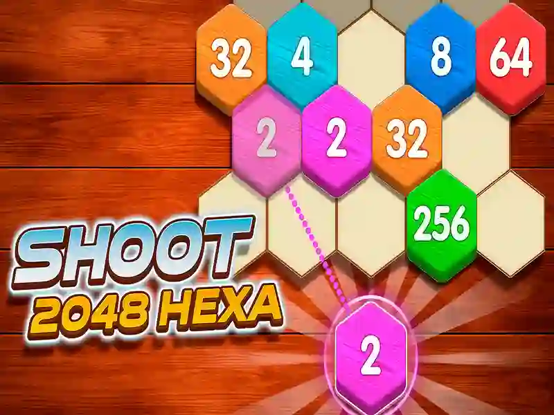 Hra Střílejte 2048 Hexa
