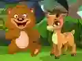 Hra Zábavní Zvířata Puzzle Hra Zábavní Zvířata Puzzle