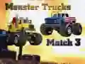 Hra Monstrózní Kamiony Match 3