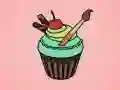 Hra Kreslení Chutných Cupcake-ů