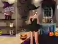 Hra Halloweenská párty Ledové královny Hra Halloweenská párty Ledové královny