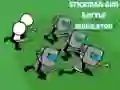 Hra Simulátor Bitvy Stickmana se Zbraní Hra Simulátor Bitvy Stickmana se Zbraní
