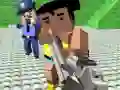 Hra GunGame střelecká válka: blokový gangster Hra GunGame střelecká válka: blokový gangster