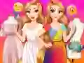 Hra Vybarvování Oblečení Princezen